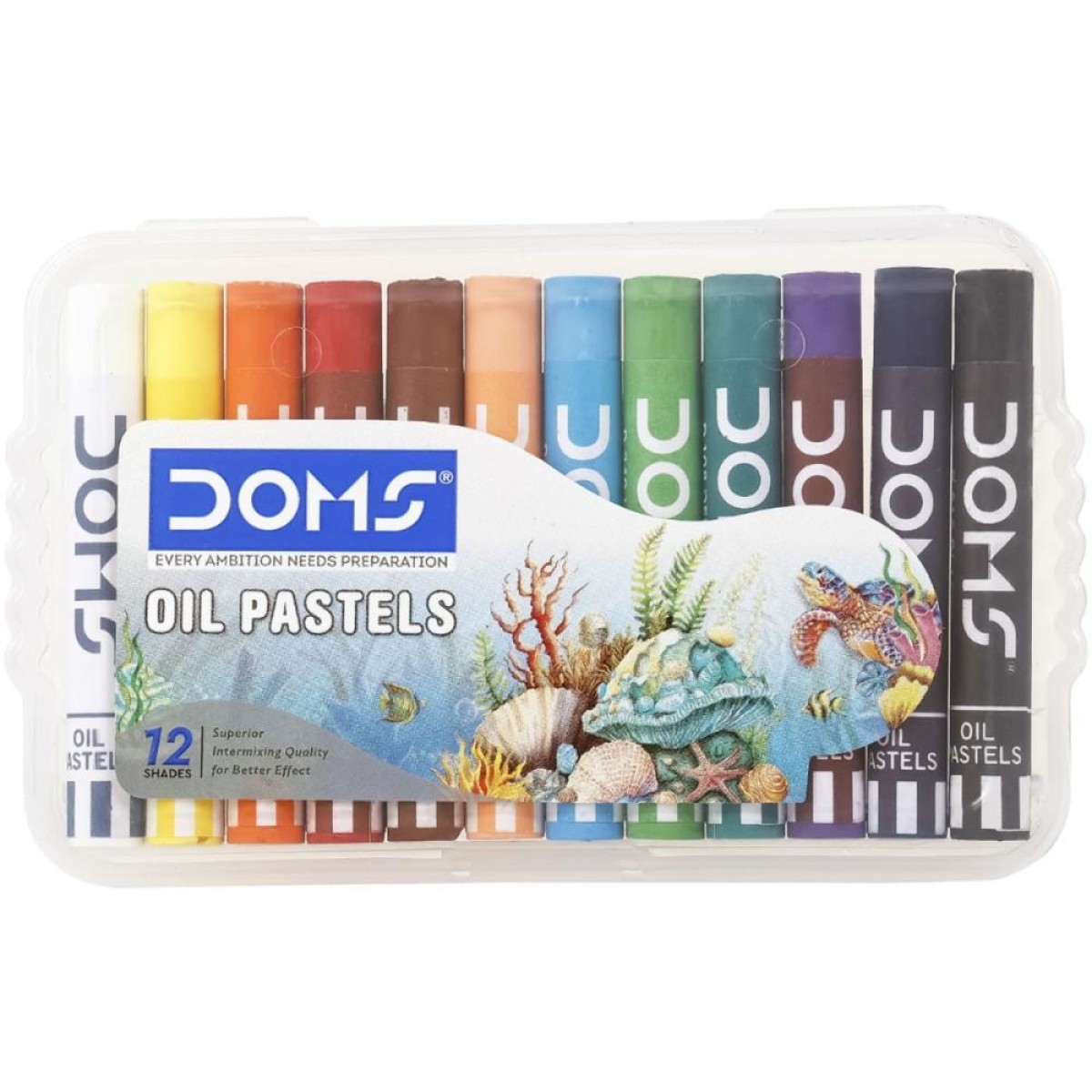 Giz Pastel Oleoso 12 Cores