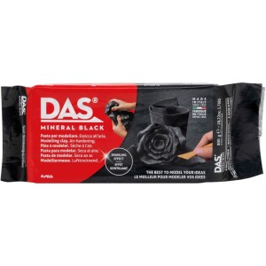 Massa De Porcelana Fria Das 800g Black