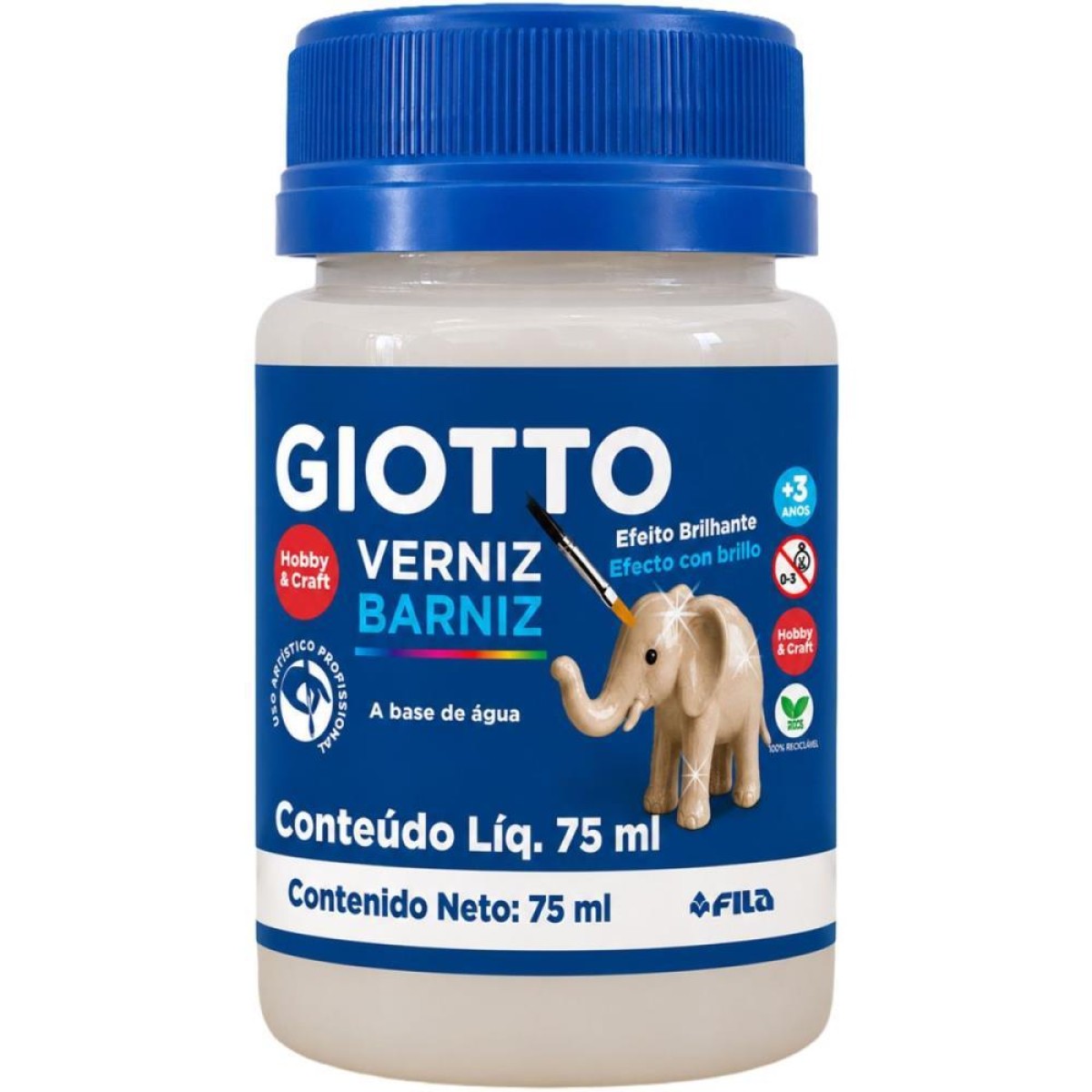 Produto Para Artesanato Verniz Brilhante Barniz 75ml