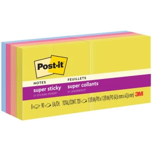 Bloco De Recado Post-it Alegria 47x47mm 8 Bl. 90 Fls