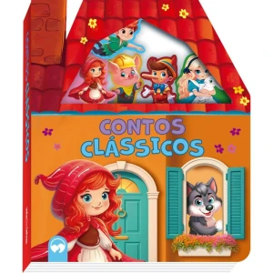 Livro Infantil Ilustrado Maleta Contos Classicos