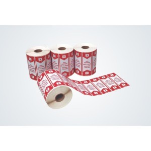 Etiqueta Adesiva Couche 100x35mm 37,5m Lacre Delivery