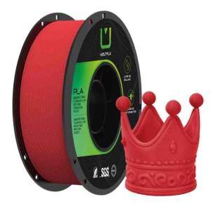 Filamento 3d Pla Matte Vermelho 1 Kilo