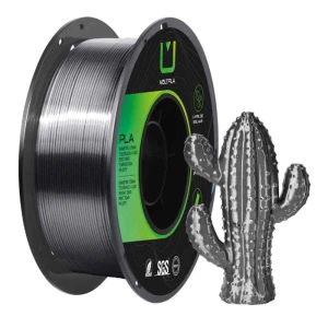 Filamento 3d Pla Silk Aco Escovado 1 Kilo