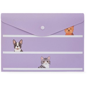 Pasta Envelope A5 Happy Lab C/ Botao