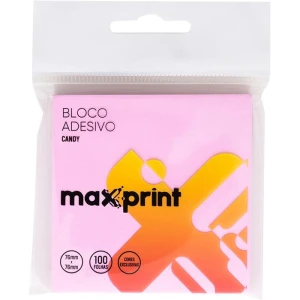 Bloco De Recado Autoadesivo 76x76mm Medio Hope Candy 100f.