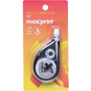 Corretivo Em Fita Preto 5mmx10m 180graus