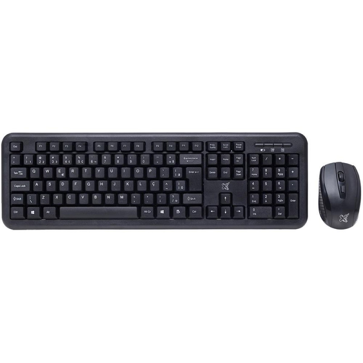 Kit Perifericos Teclado+mouse Cw2000 S/fio Preto