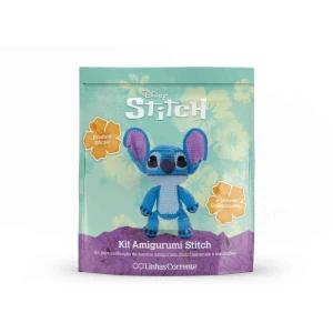 Linha Para Croche Amigurumi Stitch C/agulhas+fios+enchimen