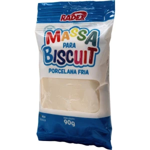 Massa De Porcelana Fria Biscuit 90g. Natural