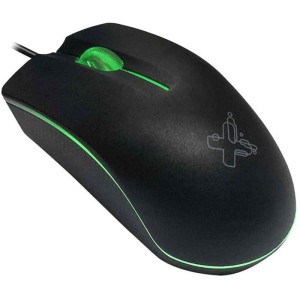 Mouse Optico Usb 1200dpi Ergon Preto Usb 2.0