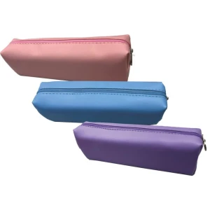 Estojo Simples Style Azul Claro Pvc