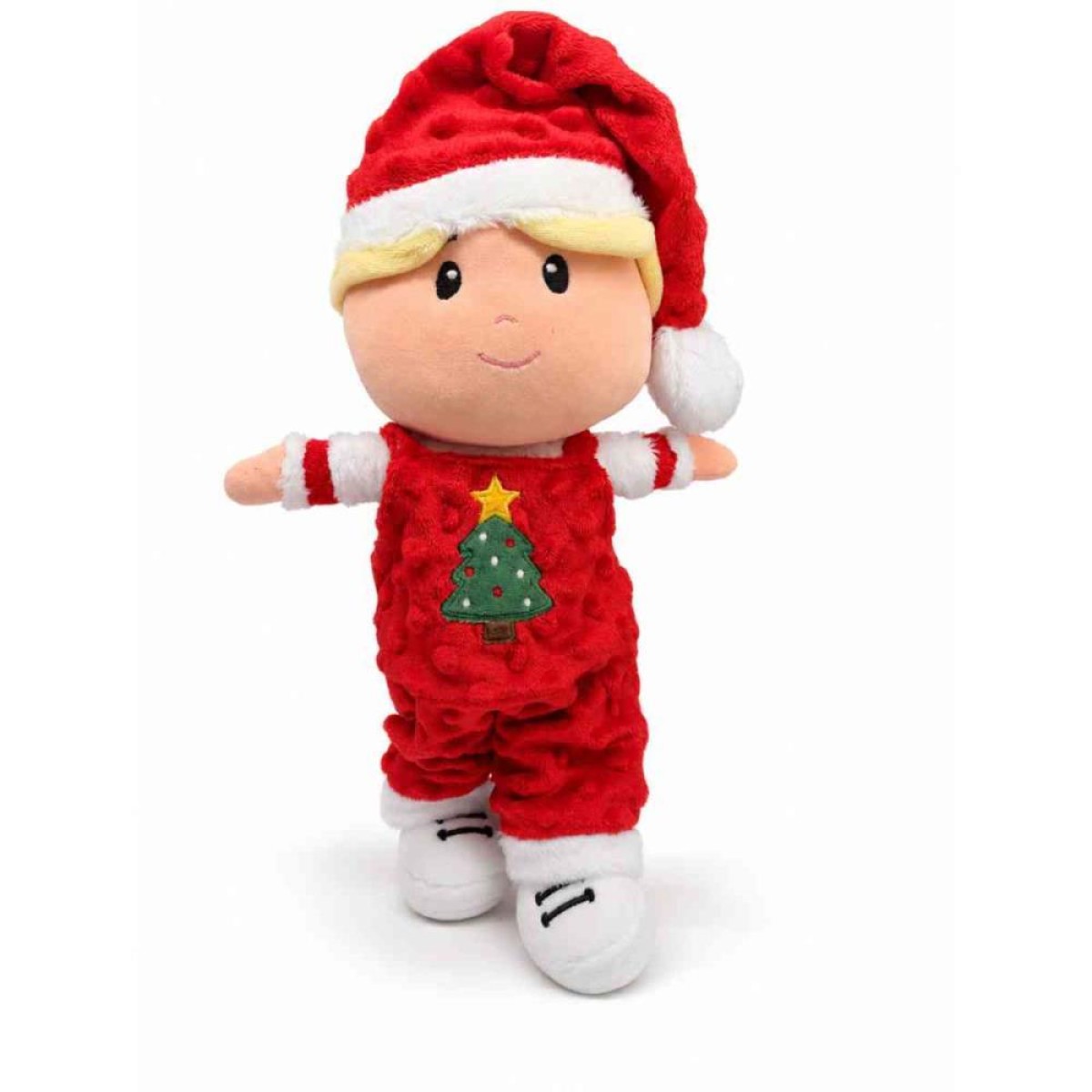 Boneca De Pelucia Gael Noel Natal 35cm