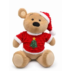 Pelucia Urso Tom Noel Natal 38cm