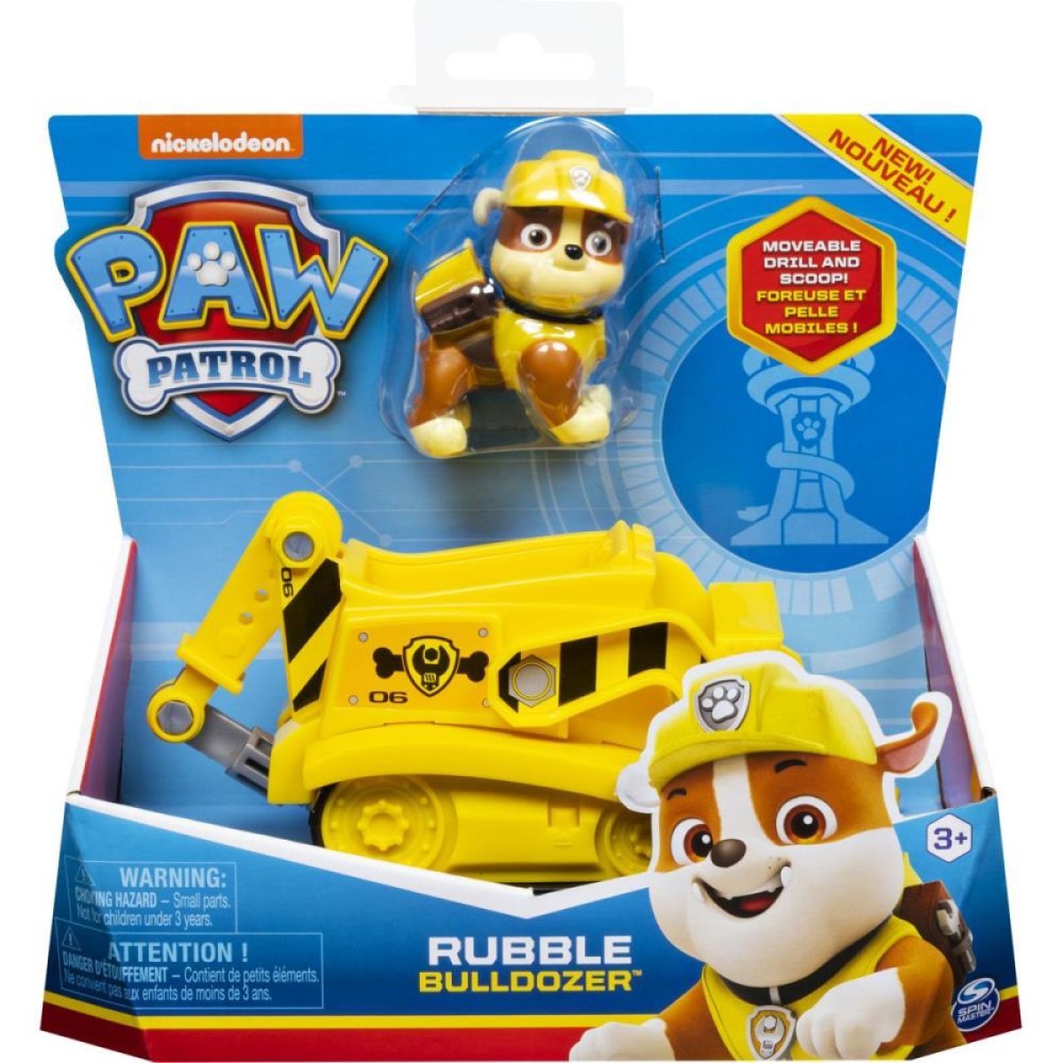 Boneco E Personagem Patrulha Canina Veiculos Basic