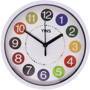 Relogio De Parede Redondo Circles 20cm