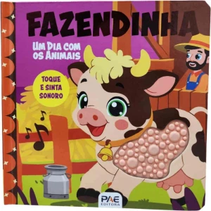 Livro Sonoro Toque E Sinta Fazendinha 10p