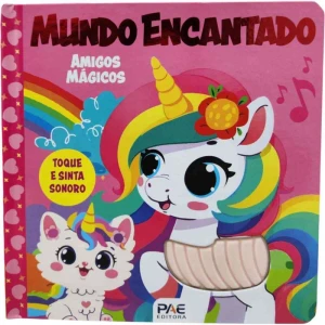 Livro Sonoro Toque E Sinta Mundo Encant.10p
