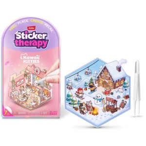 Brinquedo Diverso Cenario 3d Kit Adesivos Sticker Therapy