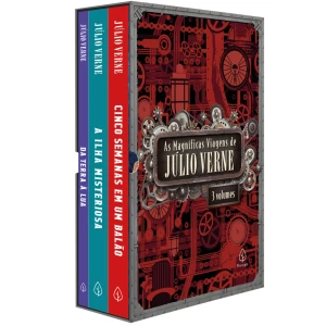 As Magníficas Viagens De Júlio Verne - Box Com 3 Livros