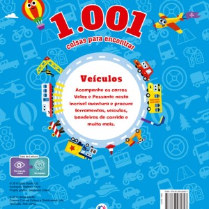 1.001 Coisas Para Encontrar - Veículos-9788538084693-62132