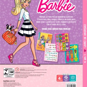 Barbie - 4 Em 1 - Livro De Diversão-9788538082941-68052