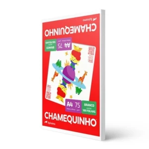 Papel Sulfite A4 Chamequinho 75g.bco C/100f
