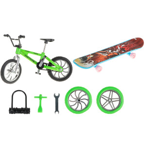 Bicicleta De Dedo Com Acessórios-830379-21699