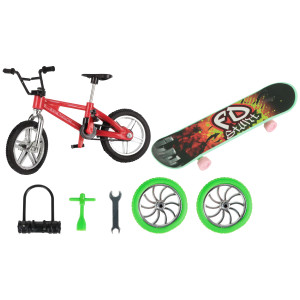 Bicicleta De Dedo Com Acessórios-830379-34226