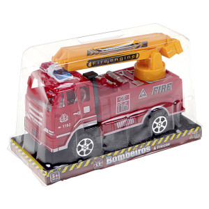 Caminhão Bombeiro Com Fricção 16,5 Cm-833081-89393