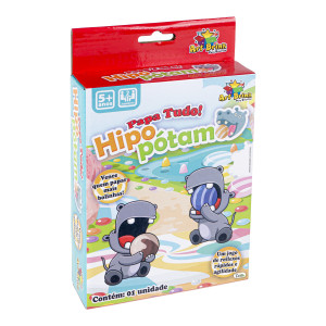 Jogo Papa Bolinhas Hipopótamo 18 Cm-833052-44794