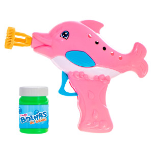 Lança Bolha De Sabão Golfinho Fricção-842605-38341