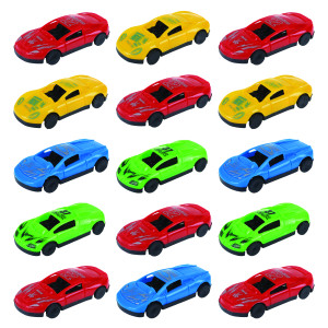 Carrinho Sport Car Racing Roda Livre Com 15 Unidades-837840-90639