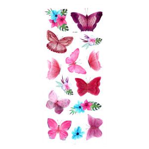 Adesivo Decorativo De Borboletas 40x30cm-840387-27752