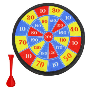 Jogo De Dardos Com Velcro E Alvo 18cm-839302-58612