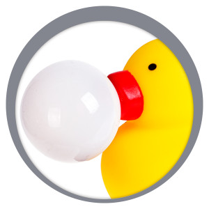 Pato De Banho Em Vinil Com Bolhas-839327-83944