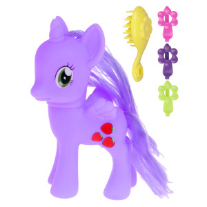 Pônei Com 4 Acessórios Na Cartela-839407-35491