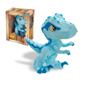 Animal Dinossauro Blue Bebê Jurassic World 25 Cm - Caixa Litografada
