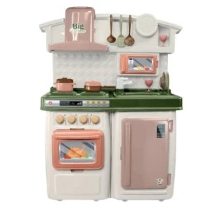 Cozinha Infantil Big Kitchen Verde 79 Cm - Caixa Litografada