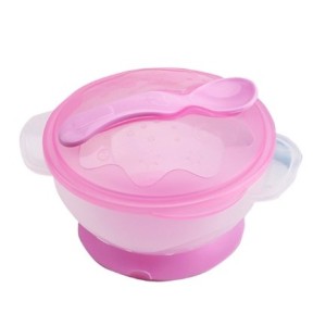 Kit Papinha Rosa Com Ventosa