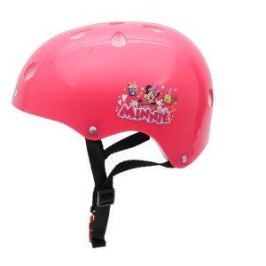 Esporte E Movimento Kit De Proteção Com Capacete Minnie 58 Cm - Caixa Litografada