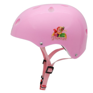 Esporte E Movimento Kit De Proteção Com Capacete Princesas 93 Cm - Caixa Litografada