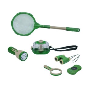 Faz De Conta Kit Aventureiro 6 Peças 9 Cm - Caixa Litografada