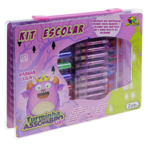 Kit Escolar Maleta 51 Peças Menina-839139-22560