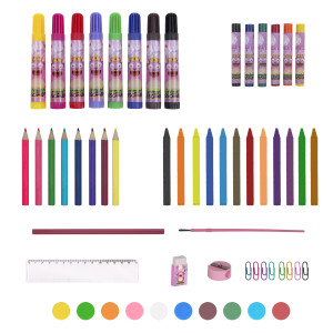 Kit Escolar Maleta 51 Peças Menina-839139-84105