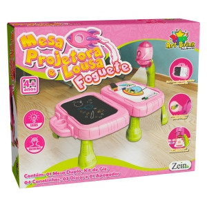 Mesa Maleta Dupla Com Projetor E Quadro Negro-843817-53389