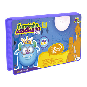 Kit Escolar Maleta 48 Peças Menino-839142-22410