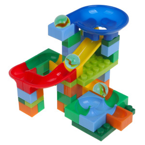 Pista Com Blocos De Montar 59 Peças-843835-81399