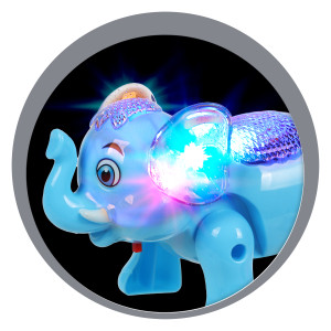 Elefante A Pilha Com Som E Luz-843698-33363