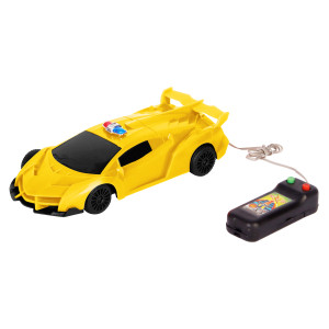 Carro Polícia Com Controle Com Fio E 2 Funções-839334-17718